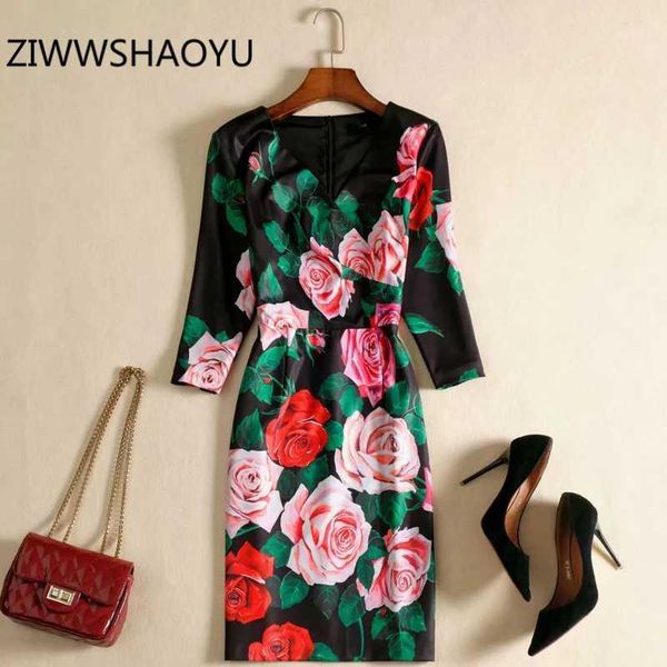 casual dresses ziwwshaoyu women summer v-neck vintage party slim pencil dress runway designer ladies rose floral print elegant mini dresses1, Black;gray
casual dresses ziwwshaoyu women summer v-neck vintage party slim pencil dress runway designer ladies rose floral print elegant mini dresses1, Black;gray