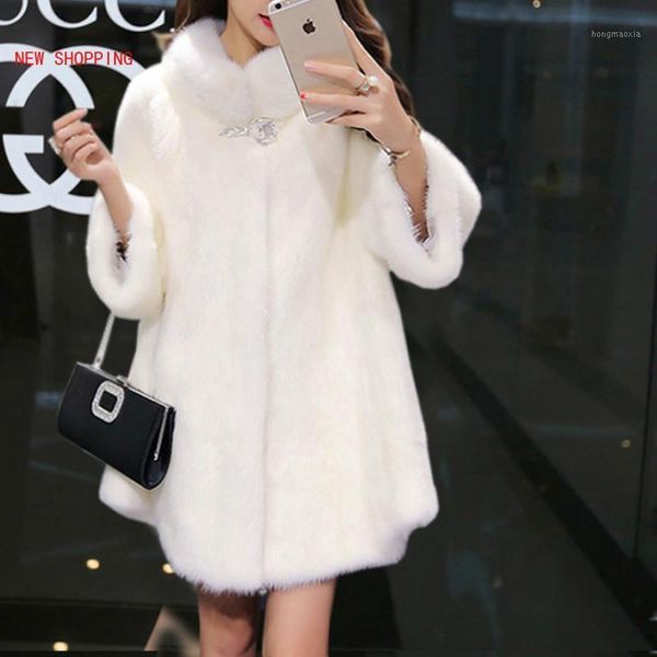 faux fur coat women elegant winter warm thick jacket coats quality 2020 new fashion long sleeve overcoat chaqueta mujer1, Black
faux fur coat women elegant winter warm thick jacket coats quality 2020 new fashion long sleeve overcoat chaqueta mujer1, Black