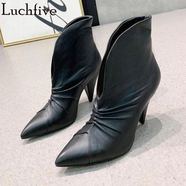 boots genuine leather women's spike heels shoes woman pointy toe ladies runway 2021 black for women1
boots genuine leather women's spike heels shoes woman pointy toe ladies runway 2021 black for women1