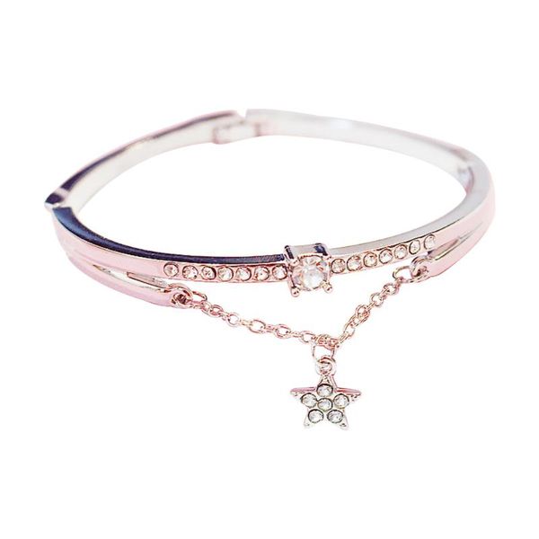 bangle forever love heart charm bracelet jewelry rose gold silver color stainless steel bracelets bangles for women gift, Black
bangle forever love heart charm bracelet jewelry rose gold silver color stainless steel bracelets bangles for women gift, Black