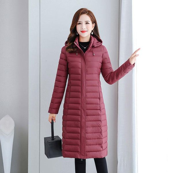 women's down & parkas women elegant slim parka coat casual long winter jacket female office lady, Black
women's down & parkas women elegant slim parka coat casual long winter jacket female office lady, Black