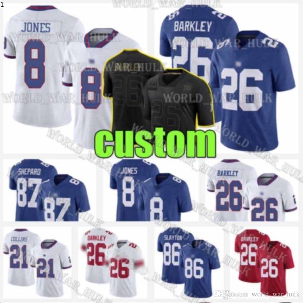 нью-йорк гиганты джерси 2020 новый пользовательский eli manning blake martinez phil simms daniel jones saquon barkley lavrence taylor, Black;red
нью-йорк гиганты джерси 2020 новый пользовательский eli manning blake martinez phil simms daniel jones saquon barkley lavrence taylor, Black;red