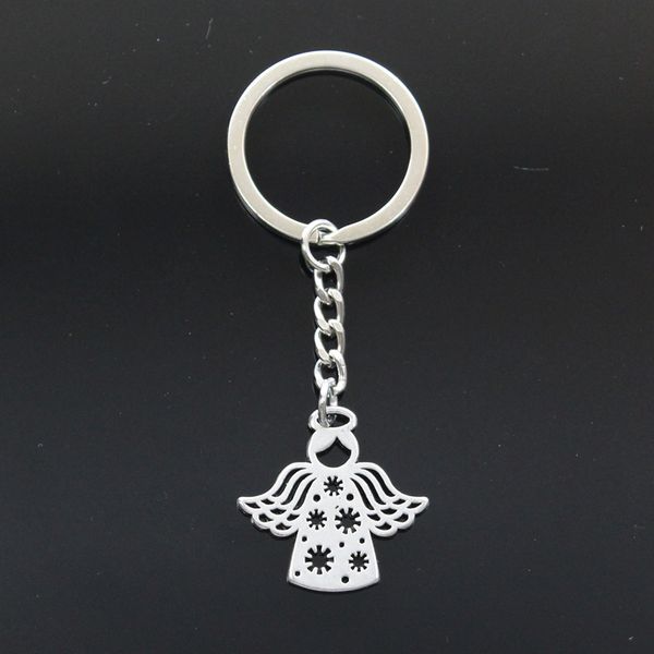 new keychain 27x28mm nowflake angel snow heart love pendants diy men car key chain ring holder keyring souvenir jewelry gift, Silver
new keychain 27x28mm nowflake angel snow heart love pendants diy men car key chain ring holder keyring souvenir jewelry gift, Silver