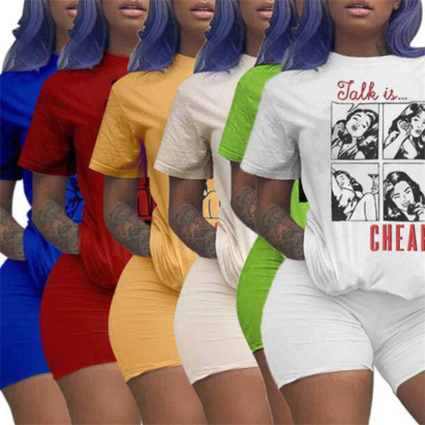 женщины casual 2 piece set cousssuit печать улица сплошной цвет коротким рукавом футболка skinny mini шорты летняя одежда мода наряд, White 
женщины casual 2 piece set cousssuit печать улица сплошной цвет коротким рукавом футболка skinny mini шорты летняя одежда мода наряд, White