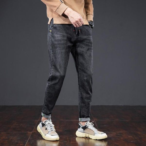 men's pants autumn man clothing loose high harem full length for men youthful vitality fashion, Black
men's pants autumn man clothing loose high harem full length for men youthful vitality fashion, Black