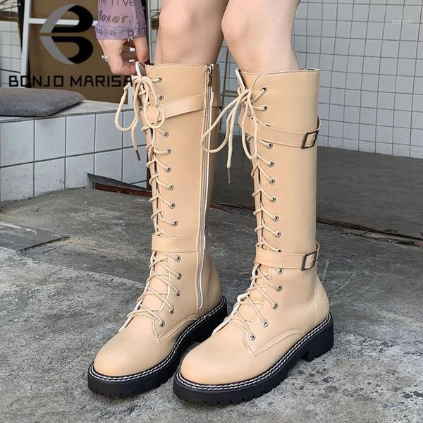 bonjomarisa ladies round toe sewing buckle mid calf boots low heel platform chunk cool motocycle boots women new shoes woman1, Black
bonjomarisa ladies round toe sewing buckle mid calf boots low heel platform chunk cool motocycle boots women new shoes woman1, Black
