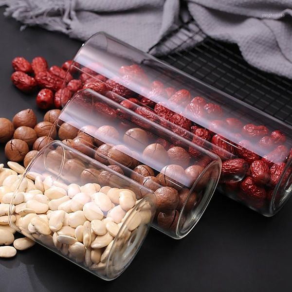 storage bottles & jars glass jar no lead kitchen sealed with cover large capacity candy box 300ml1
storage bottles & jars glass jar no lead kitchen sealed with cover large capacity candy box 300ml1