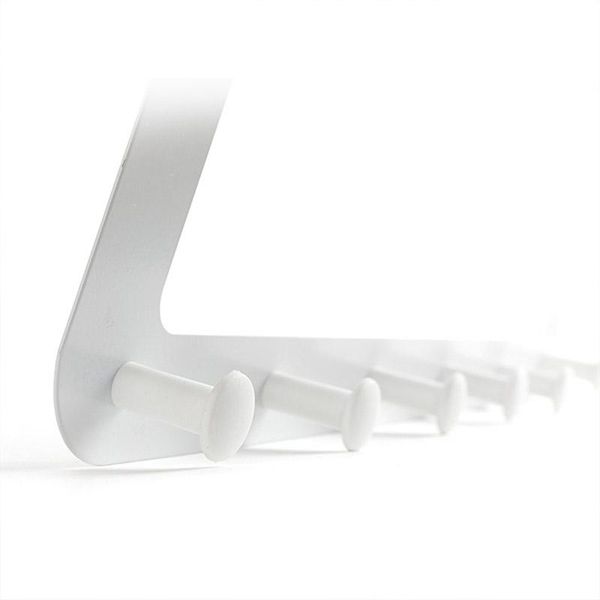 hooks & rails stainless steel over the door coat hanger rack 6 for cloth pants hat towel oct998
hooks & rails stainless steel over the door coat hanger rack 6 for cloth pants hat towel oct998