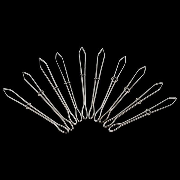 10pcs lot stainlesssteel cited clips elastic belt wearing rope weaving tool bag wrap rope sewing needlework accessories bbymay packing2010
10pcs lot stainlesssteel cited clips elastic belt wearing rope weaving tool bag wrap rope sewing needlework accessories bbymay packing2010