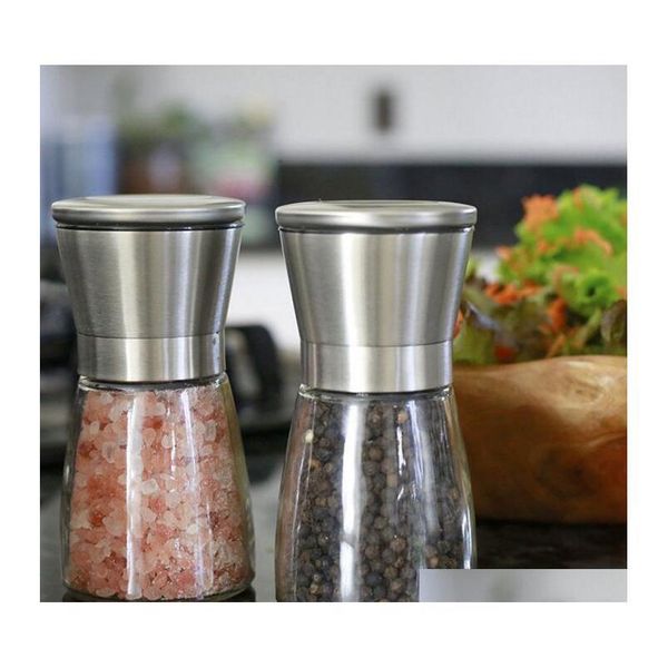 stainless steel manual salt pepper mill grinder seasoning bottle grinder glass kitchen accessaries tool premium salt jllcne bdedome
stainless steel manual salt pepper mill grinder seasoning bottle grinder glass kitchen accessaries tool premium salt jllcne bdedome