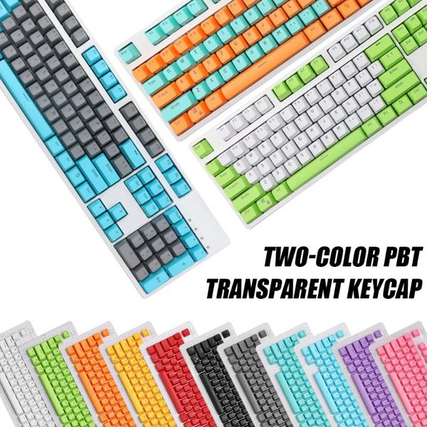 keyboards 104 key pbt double color backlight mechanical keyboard keycap universal series for ikbc cherry mx
keyboards 104 key pbt double color backlight mechanical keyboard keycap universal series for ikbc cherry mx