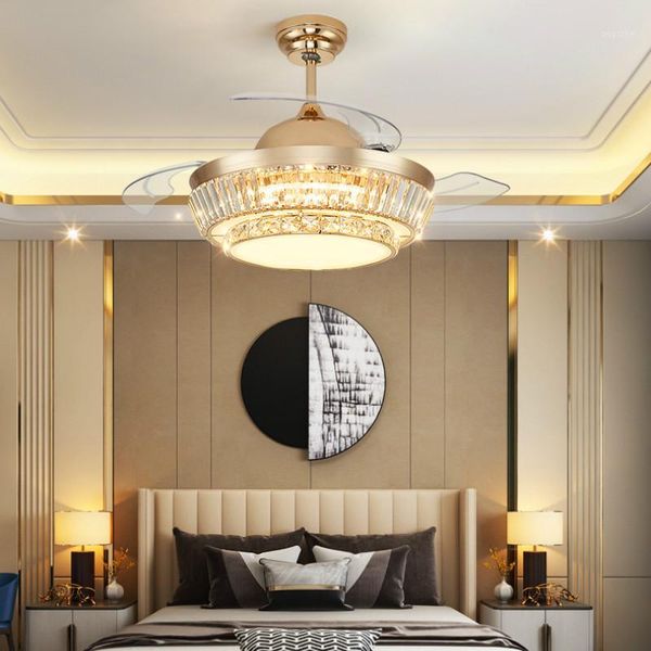 110v/220v crystal ceiling fans modern living room ceiling fans modern frequency conversion invisible with lights1
110v/220v crystal ceiling fans modern living room ceiling fans modern frequency conversion invisible with lights1