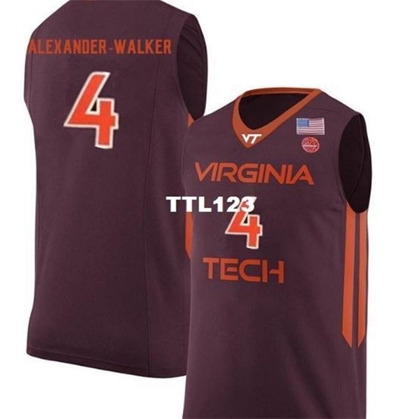age men va tech hokies nickeil alexander-walker #4 basketball full embroidery size s-4xl or custom any name or number jersey, Black
age men va tech hokies nickeil alexander-walker #4 basketball full embroidery size s-4xl or custom any name or number jersey, Black