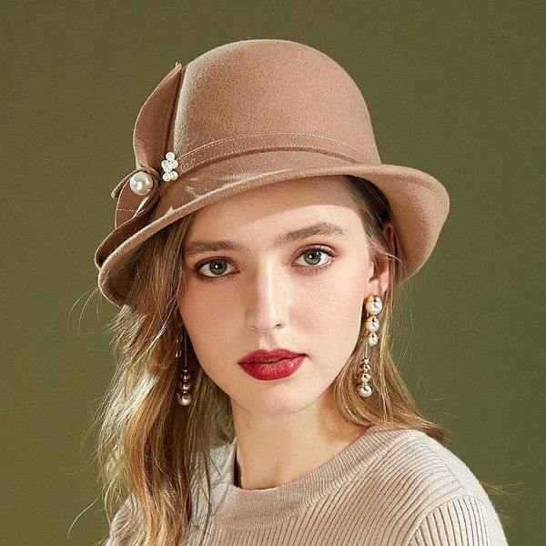 woman hat winter lady's hat a ladylike a made of wool bucket hats2020208, Blue;gray
woman hat winter lady's hat a ladylike a made of wool bucket hats2020208, Blue;gray