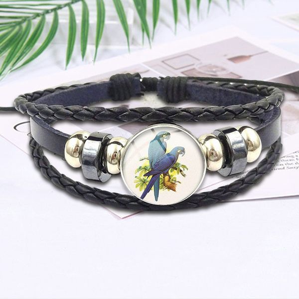 girls style bird fashion glass high black quality leather bracelet bangles jewelry for women girl gift
girls style bird fashion glass high black quality leather bracelet bangles jewelry for women girl gift
