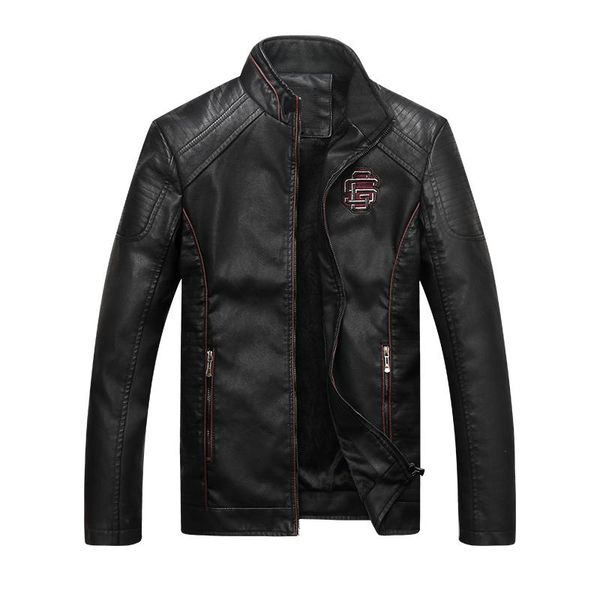 bolubao new men leather jacket fashion autumn motorcycle pu leather male winter jackets outerwear coats faux coat, Black
bolubao new men leather jacket fashion autumn motorcycle pu leather male winter jackets outerwear coats faux coat, Black