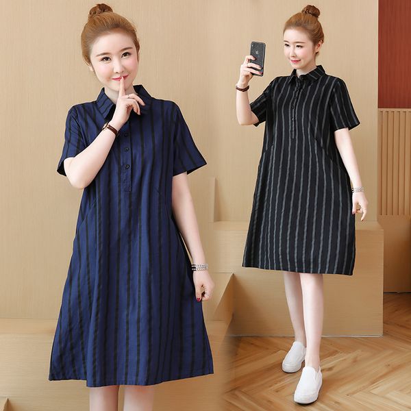 woman of the ladies will see stripe long shirt plus size xl-5xl casual thin loose dressed shirts b3ql, Black;gray
woman of the ladies will see stripe long shirt plus size xl-5xl casual thin loose dressed shirts b3ql, Black;gray