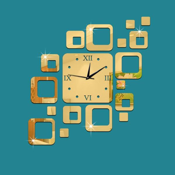 wall clocks square mirror clock led acrylic 17 squares quartz modern home decor diy stickers removable decal
wall clocks square mirror clock led acrylic 17 squares quartz modern home decor diy stickers removable decal
