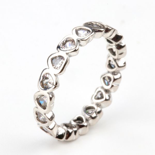 luxurys designers fashion jz214 blackening oxidation process women's diamond heart connected personality ring, Silver
luxurys designers fashion jz214 blackening oxidation process women's diamond heart connected personality ring, Silver