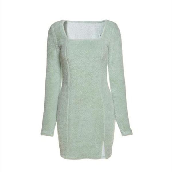 2021 new autumn dresses in winter for vintage green mint women thin knitted square collar long skinny short sleeve mini strain 1f2g, Black;gray
2021 new autumn dresses in winter for vintage green mint women thin knitted square collar long skinny short sleeve mini strain 1f2g, Black;gray