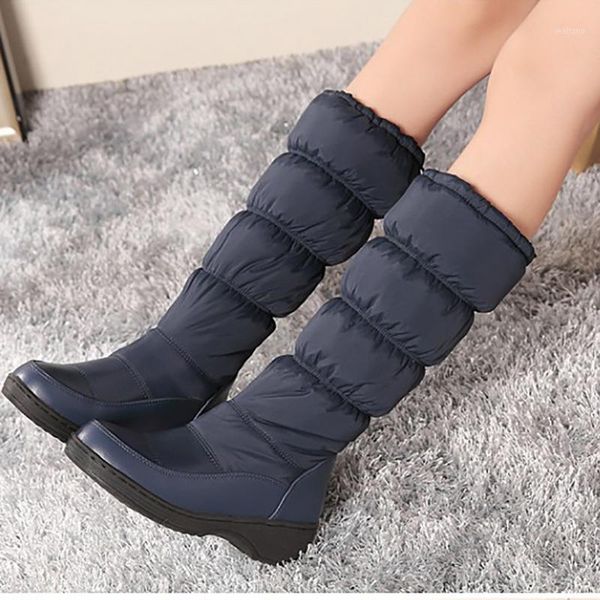 snow boots platform 4.5cm heels block down women shoes black white blue mid calf boots fashion ladies winter plus size 441
snow boots platform 4.5cm heels block down women shoes black white blue mid calf boots fashion ladies winter plus size 441