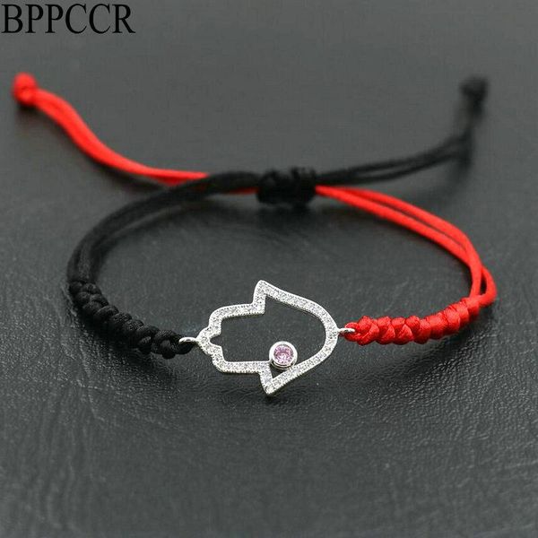 charm bracelets bppccr classical hamsa of hand fatima crystal zircon black red rope strings thread twist woven lucky bracelet men women, Golden;silver
charm bracelets bppccr classical hamsa of hand fatima crystal zircon black red rope strings thread twist woven lucky bracelet men women, Golden;silver