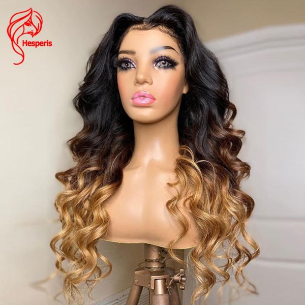 lace wigs hesperis 13x4 ombre loose wave human hair pre plucked bleached knots brazilian remy 4x4 closure, Black;brown
lace wigs hesperis 13x4 ombre loose wave human hair pre plucked bleached knots brazilian remy 4x4 closure, Black;brown