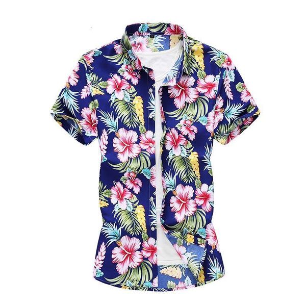 summer fashion flowers men's beach hawaiian shirt tropical cotton short sleeve shirt men casual button down designer shirts, White;black
summer fashion flowers men's beach hawaiian shirt tropical cotton short sleeve shirt men casual button down designer shirts, White;black