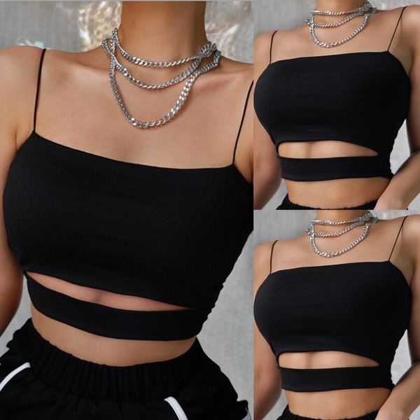 fashion women casual sleeveless spaghetti strap solid crop shirt strapless bustier camisole summer black vest, White
fashion women casual sleeveless spaghetti strap solid crop shirt strapless bustier camisole summer black vest, White