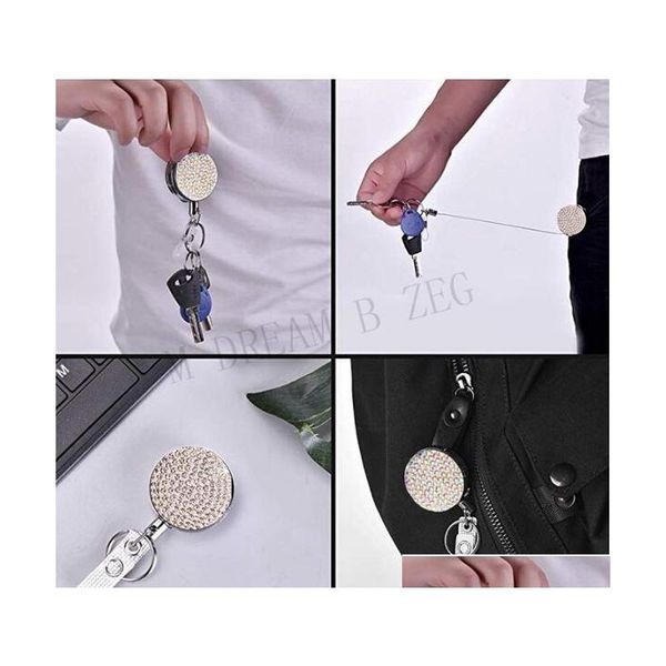 retractable diamond badge reel lanyard id card badge holder ski pass multipurpose key chain metal anti-los sqcctf my_home2010
retractable diamond badge reel lanyard id card badge holder ski pass multipurpose key chain metal anti-los sqcctf my_home2010