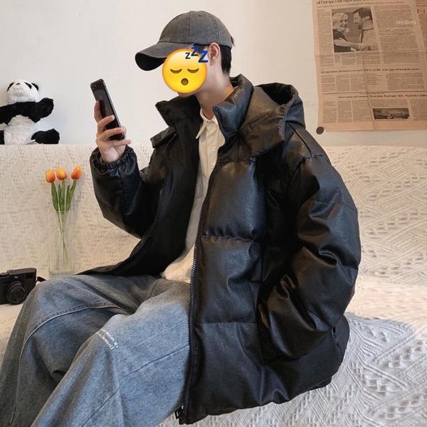 2020 winter men parka casual oversize men warm winter coat thicken zipper jackets woman streetwear parka1, Black
2020 winter men parka casual oversize men warm winter coat thicken zipper jackets woman streetwear parka1, Black
