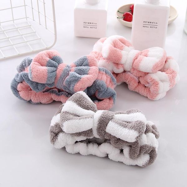 2020 3 headbands set, color striped coral velvet bowknot wash face headband, female mask, beauty headband, cosmetic bag, turban
2020 3 headbands set, color striped coral velvet bowknot wash face headband, female mask, beauty headband, cosmetic bag, turban