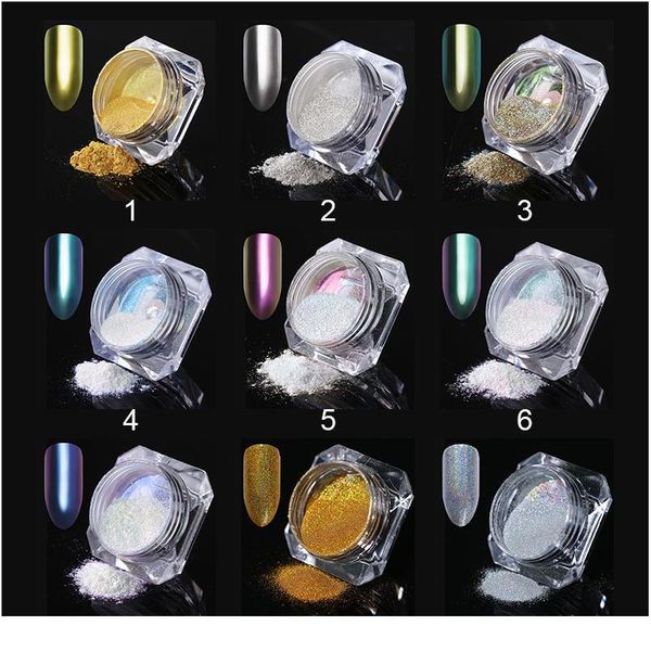 nail glitter mirror powder chameleon chrome pigment nail art dust powders nail jllbho, Silver;gold
nail glitter mirror powder chameleon chrome pigment nail art dust powders nail jllbho, Silver;gold