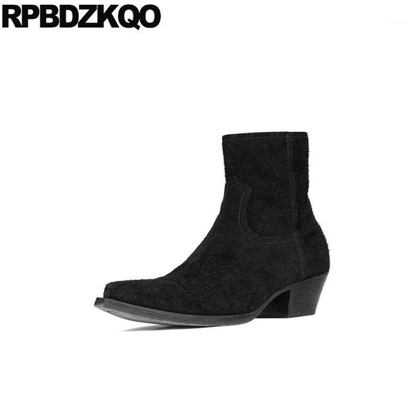boots ankle genuine leather chunky runway plus size 2020 pointed toe autumn designer shoes men black zipper suede1
boots ankle genuine leather chunky runway plus size 2020 pointed toe autumn designer shoes men black zipper suede1