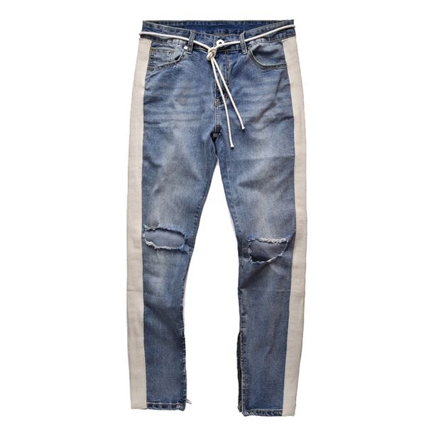 april momo men ripped hole skinny denim jeans hip pop pants trousers sweatpants streetwear men pencil pants trousers hombre 201111, Blue
april momo men ripped hole skinny denim jeans hip pop pants trousers sweatpants streetwear men pencil pants trousers hombre 201111, Blue