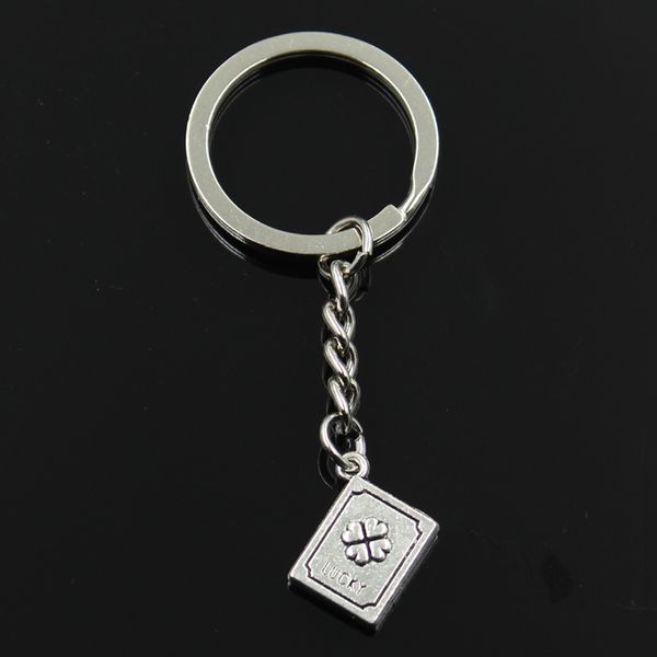 fashion 30mm key ring metal key chain keychain jewelry antique silver color plated lucky clover book 15x13x3mm pendant
fashion 30mm key ring metal key chain keychain jewelry antique silver color plated lucky clover book 15x13x3mm pendant