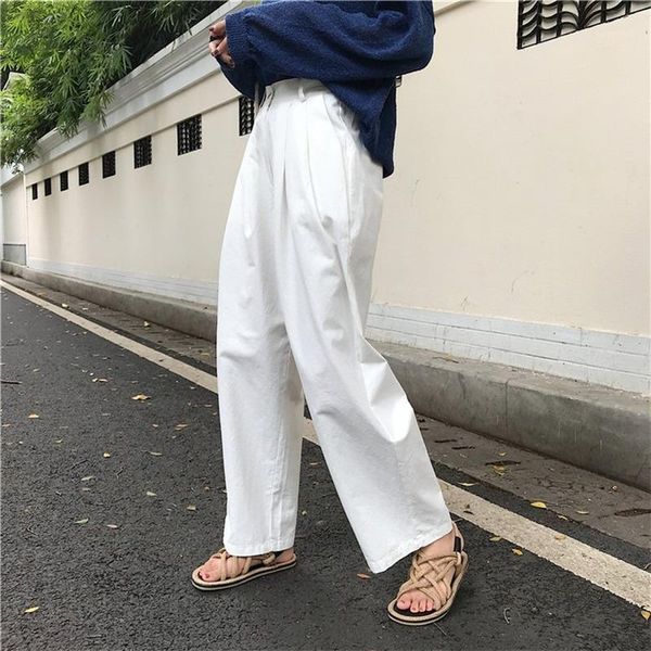 goohojio 2020 new solid color fashionable high waist women jeans oversized trousers women autumn wide leg denim pants for1, Black;white
goohojio 2020 new solid color fashionable high waist women jeans oversized trousers women autumn wide leg denim pants for1, Black;white