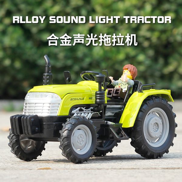 1: 32 alloy tractor model sound light return force simulation farm transporter children's toy car
1: 32 alloy tractor model sound light return force simulation farm transporter children's toy car
