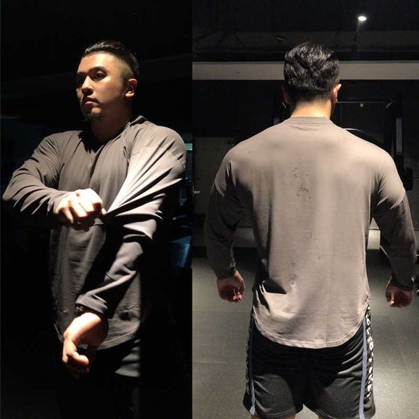 trend sports fitness long sleeve t-shirt men's loose casual round neck off shoulder solid color bottomed shirt training clothes autumn, White;black
trend sports fitness long sleeve t-shirt men's loose casual round neck off shoulder solid color bottomed shirt training clothes autumn, White;black