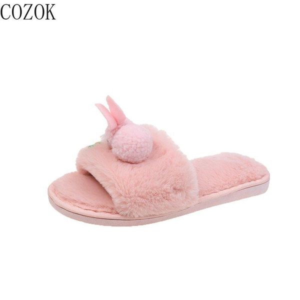 2021 new winter women's slippers casual open-toed women's shoes upper pattern fashionable home cute slippers, Black
2021 new winter women's slippers casual open-toed women's shoes upper pattern fashionable home cute slippers, Black