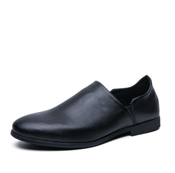 man real leather shoes rubber sole business casual moccasins soft breathable loafers leather shoes mens flats zapatos, Black
man real leather shoes rubber sole business casual moccasins soft breathable loafers leather shoes mens flats zapatos, Black