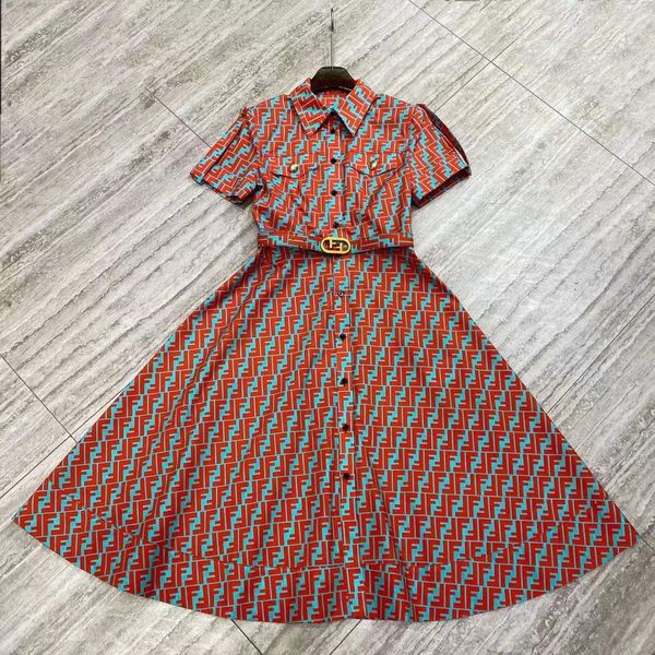 milan runway dress 2022 spring summer lapel neck short sleeve print designer dresses brand same style dress 0223-1, Black
milan runway dress 2022 spring summer lapel neck short sleeve print designer dresses brand same style dress 0223-1, Black