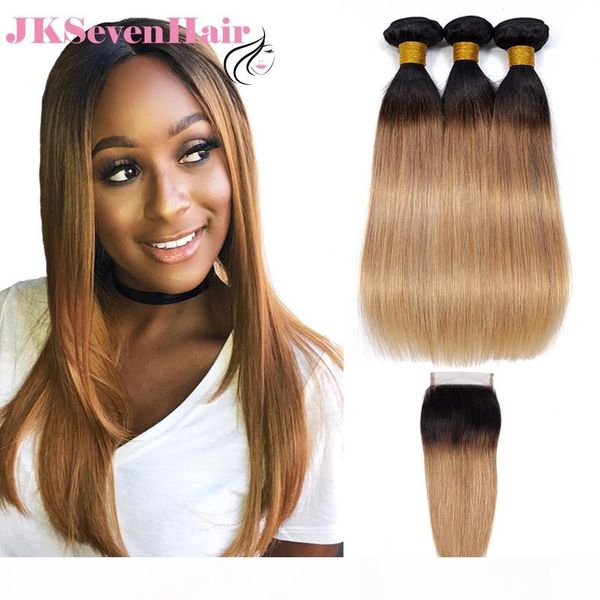 1b honey blonde straight brazilian virgin hair bundles 3pcs with 4x4inch lace closure dark root honey blonde malaysian indian hair weaves, Black
1b honey blonde straight brazilian virgin hair bundles 3pcs with 4x4inch lace closure dark root honey blonde malaysian indian hair weaves, Black