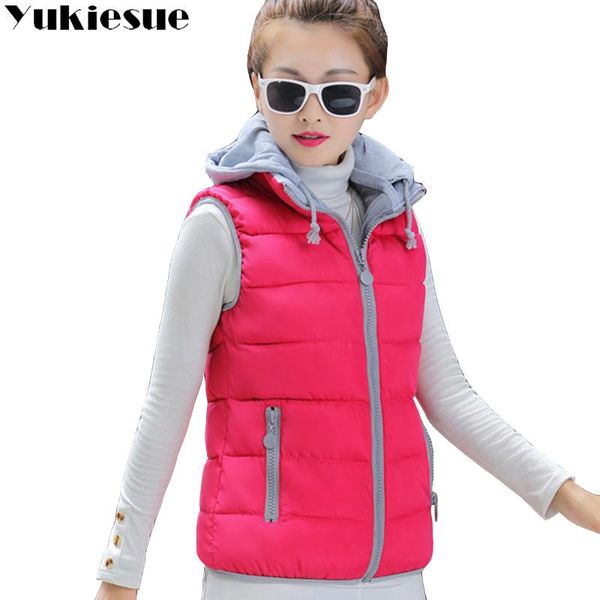 chalecos para mujer women's vest 2020 warm plus thick hooded waistcoat for women sleeveless winter jeacket female coat plus size, Black;white
chalecos para mujer women's vest 2020 warm plus thick hooded waistcoat for women sleeveless winter jeacket female coat plus size, Black;white