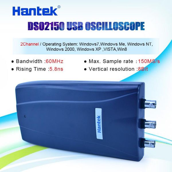 hantek dso-2150 2 channels digital oscilloscope 60mhz bandwidth 2ch pc usb oscilloscope 150msa/s 23 functions
hantek dso-2150 2 channels digital oscilloscope 60mhz bandwidth 2ch pc usb oscilloscope 150msa/s 23 functions