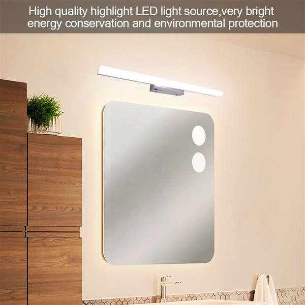 14w 100cm new and intelligent lamp bathroom light bar silver white light high brightness lights grade material lighting