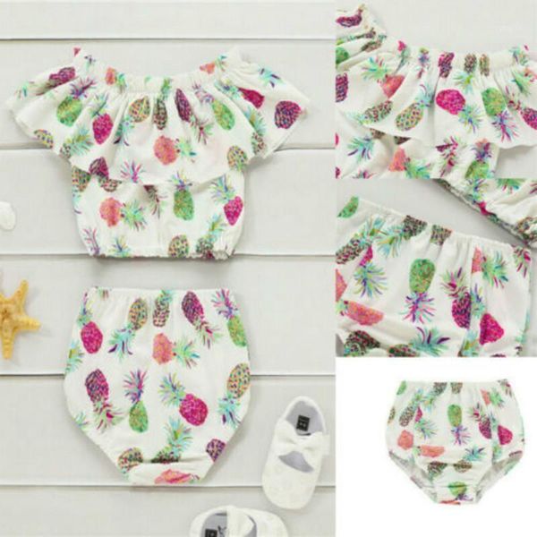 2pcs toddler baby girl floral swimwear bathing suit bikini outfits swimsuit1, White;black
2pcs toddler baby girl floral swimwear bathing suit bikini outfits swimsuit1, White;black