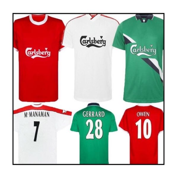 1998 1999 2000 owen gerrard retro soccer jersey 98 99 home away berger fowler mcmanaman heskey carragher classic vintage football shirt, Black;yellow
1998 1999 2000 owen gerrard retro soccer jersey 98 99 home away berger fowler mcmanaman heskey carragher classic vintage football shirt, Black;yellow