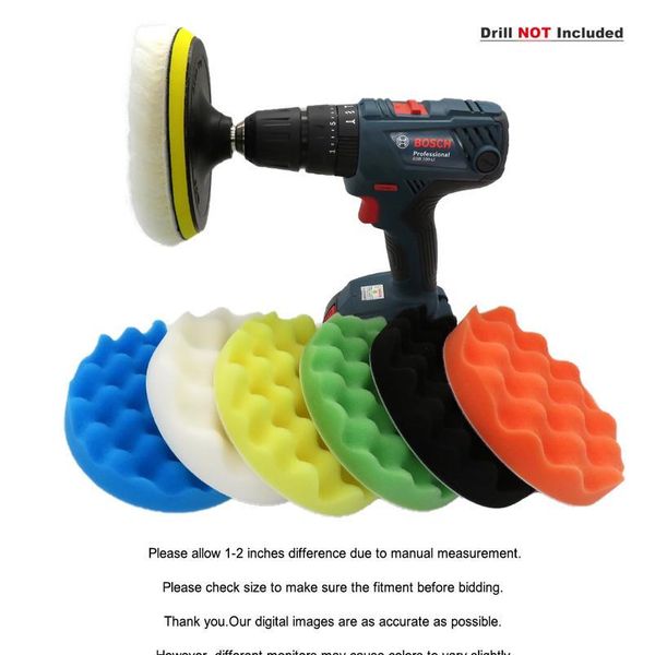 9pcs 6inch buffer sponge pad set car woolen polishing pad kit buffing waxing with m14 drill adaptor for car cleani bbycvp
9pcs 6inch buffer sponge pad set car woolen polishing pad kit buffing waxing with m14 drill adaptor for car cleani bbycvp