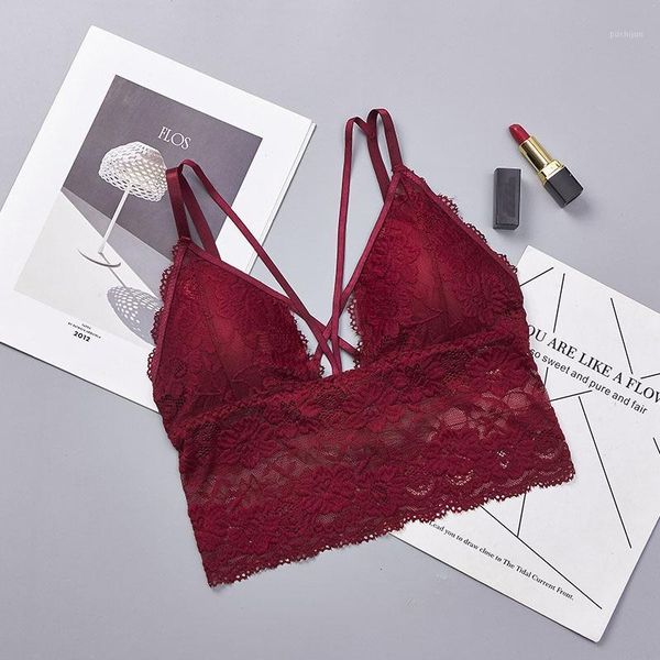 2019 backless lace bralette push up bra women embroidery bras for women wireless lingerie plus size 4 colors1, Red;black
2019 backless lace bralette push up bra women embroidery bras for women wireless lingerie plus size 4 colors1, Red;black